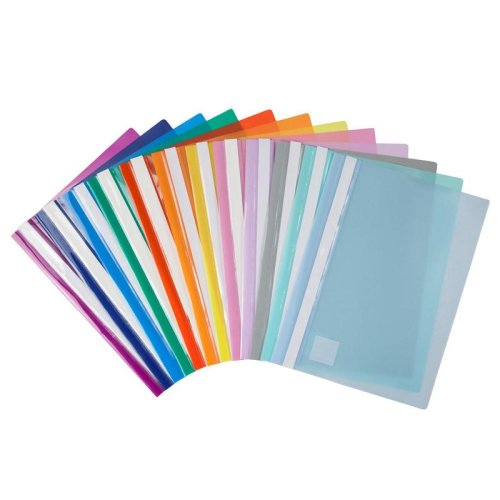 Швидкозшивач А4, без перфорації, жовтий