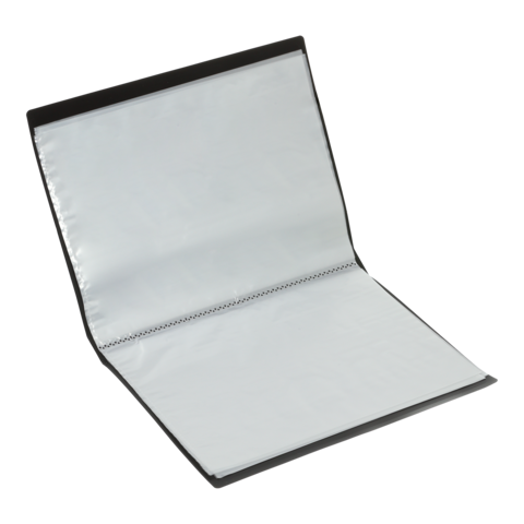 Папка А4, з 60 файлами, JOBMAX, колір чорний(щільність обкладинки: 500мкм)