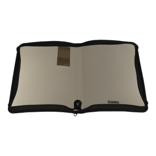 Папка-конверт А4 об'ємна на блискавці, матовий напівпрозорий пластик, кольорова, асорті