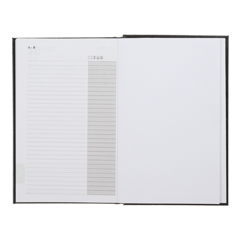 Щоденник датов. 2026 ZEST, A5, чорний , бумвініл