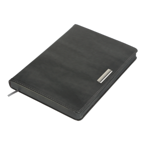 Щоденник датов.2026 SALERNO, A5, сірий, штучна шкіра