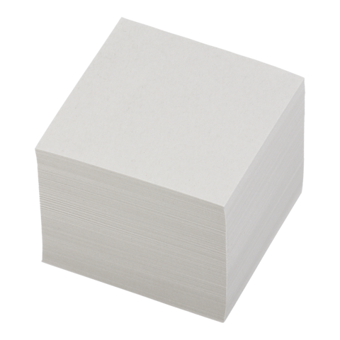 Папір для записів білий, 90х90х80 мм, не склеєний