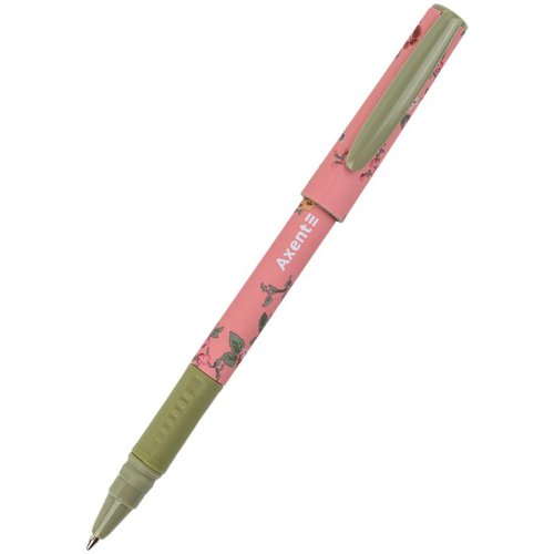 Ручка кулькова LA, Charming, синя. В картонному пеналі. Пластиковий корпус, покриття SoftTouch, прогумований грип.