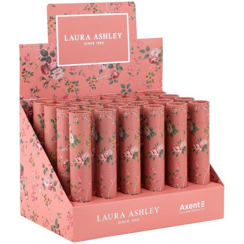 Ручка кулькова LA, Charming, синя. В картонному пеналі. Пластиковий корпус, покриття SoftTouch, прогумований грип.