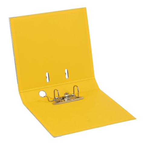 Регистратор двухсторонний "ELITE" BUROMAX, А4, ширина торца 50 мм, желтый