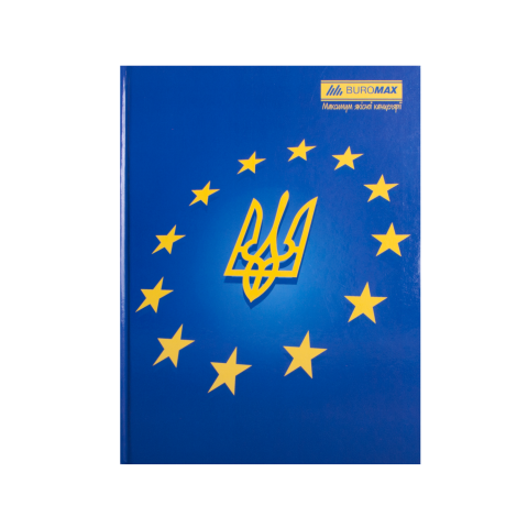 Книга обліку А4, 192л., клітка, обкладинка - твердий картон, "Україна" *Товар уцінений: пошкодження обкладинки