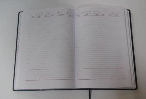 Ежедневник недатированный, В4 (17х24,5см), Библьос, твердая обложка, белая бумага, линия, закладка, темно-зелёный (ФОП без НДС)