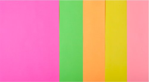 Папір кольоровий А4, (80 г/м2) NEON, 5 цв., 20 л.