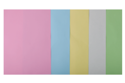 Папір кольоровий Euromax А4, (80 г/м2) PASTEL, 5 цв., 50 л.