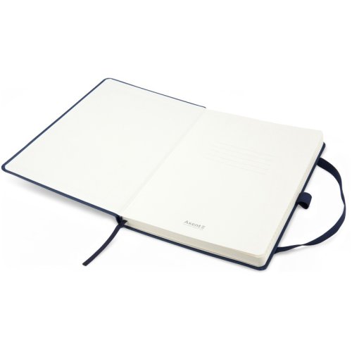 Блокнот Axent Partner Prime (А5), 145*210 мм, 96 л., клітка, на гумці, закладка, кишенька на форзаці, петля для ручки, чорний