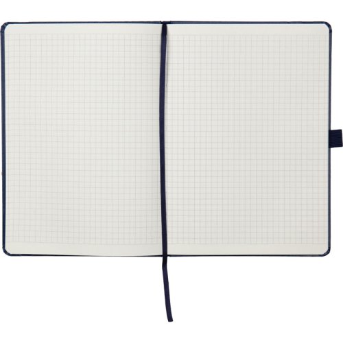 Блокнот Axent Partner Prime (А5), 145*210 мм, 96 л., клітка, на гумці, закладка, кишенька на форзаці, петля для ручки, чорний