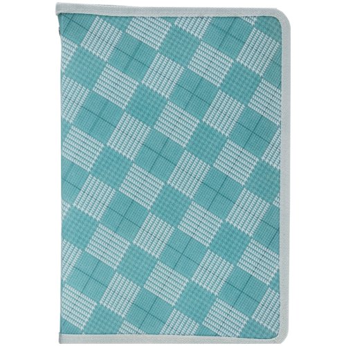 Папка объемная на молнии A4+, Tartan Green