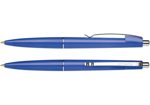 Ручка шариковая автоматическая Schneider Office, пишет синим, корпус ассорти