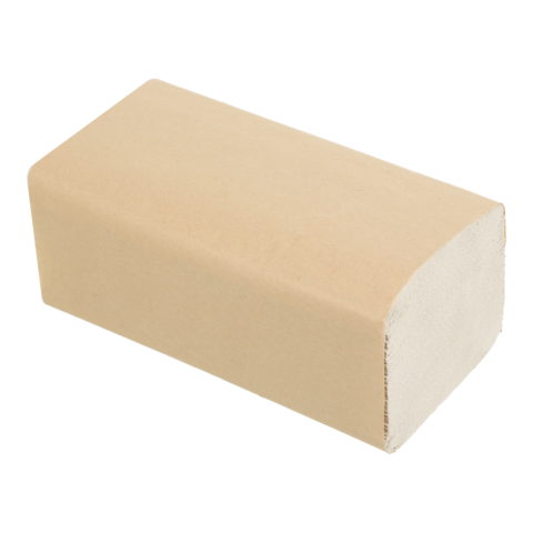Полотенца бумажные V-складка 23х24см, BUROCLEAN, макулатур., серые, 200шт/уп.