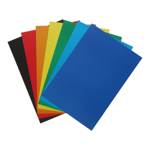 Картон цветной SMART LINE, А4, 7 цветов - 7 листов, 200г/м2  *Товаруценка потёртость упаковки - обложки, картон без повреждений